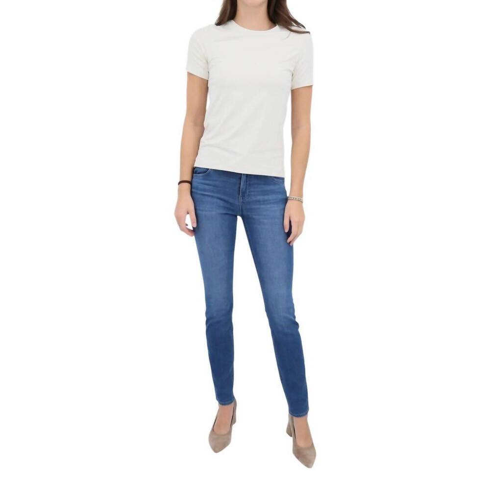 NEW BRAX shakira free to move skinny jean in used stone blue